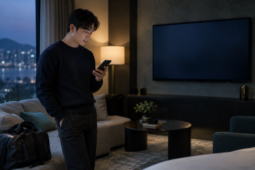 호텔·여행 중 넷플릭스 TV가 막혔다면? 임시 코드 확인 순서